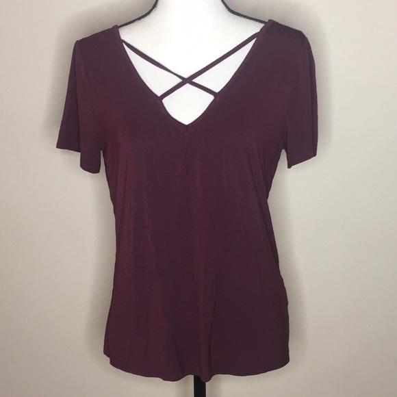 Tops - Maroon Shirt Size Medium